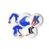 Gary Taxali “Kamala for President” buttons - Large - artist merchandise by Gary Taxali