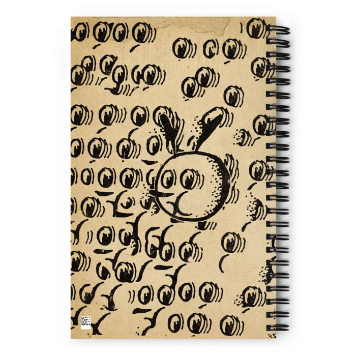 spiral-notebook-white-back-64efb3d25e96b.jpg "Eyes" Spiral Gary Taxali notebook - art gift by Gary Taxali