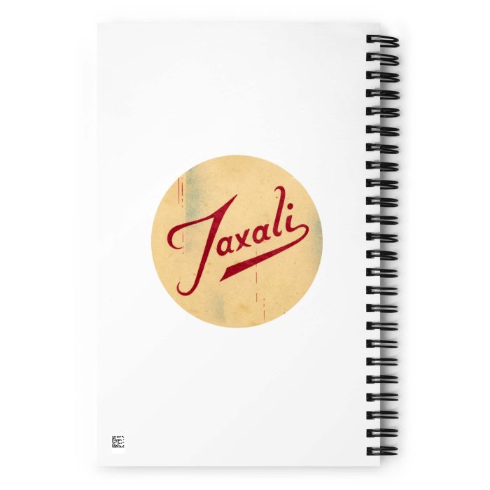 spiral-notebook-white-back-65381260da93d.jpg "Wild Forever - Orange" Spiral Gary Taxali notebook - artist merchandise by Canadian artist Gary Taxali
