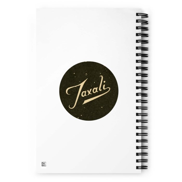 spiral-notebook-white-back-653833bec1346.jpg "Toy Monkey" Spiral Gary Taxali Notebook - artist merchandise by Gary Taxali