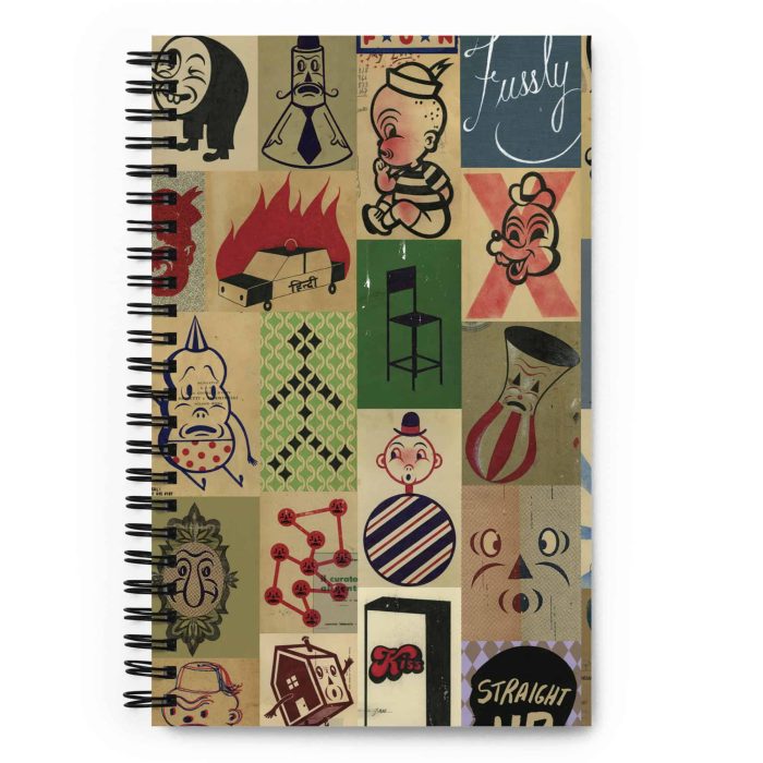"Love Songs" Spiral Gary Taxali notebook - artist merchandise by Gary Taxali