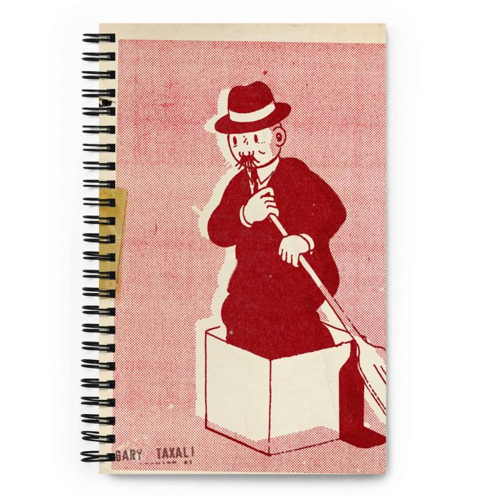 spiral-notebook-white-front-64efb3d25d47a.jpg "Eyes" Spiral Gary Taxali notebook - art gift by Gary Taxali