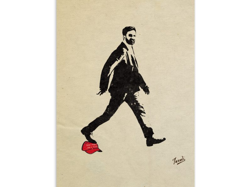 Gary Taxali “Zohran Mamdani” Postcard