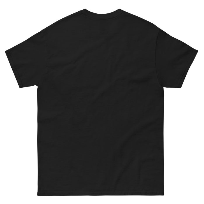 unisex-classic-tee-black-back-692f4897df58f.jpg GARY TAXALI “MAMDANI FLAG” UNISEX CLASSIC T-SHIRT - artist designed clothing by Canadian artist Gary Taxali