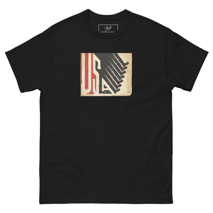 GARY TAXALI "ALL LOUD ON THE WESTERN FRONT" UNISEX CLASSIC TEE - art fashion by Canadian artist Gary Taxali