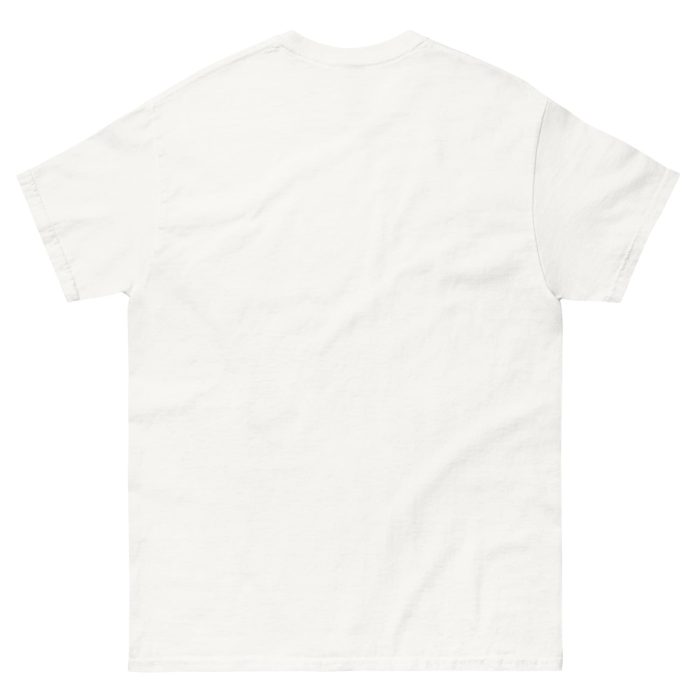 unisex-classic-tee-white-back-692f4897f0baf.jpg GARY TAXALI “MAMDANI FLAG” UNISEX CLASSIC T-SHIRT - artist designed clothing by Canadian artist Gary Taxali