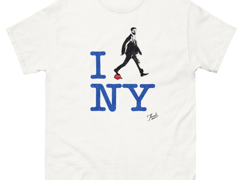 GARY TAXALI “ZOHRAN MAMDANI – I HEART NY” UNISEX CLASSIC T-SHIRT