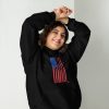Gary Taxali “Kamala Flag Simple Graphic” Unisex Hoodie - artist designed clothing by Gary Taxali