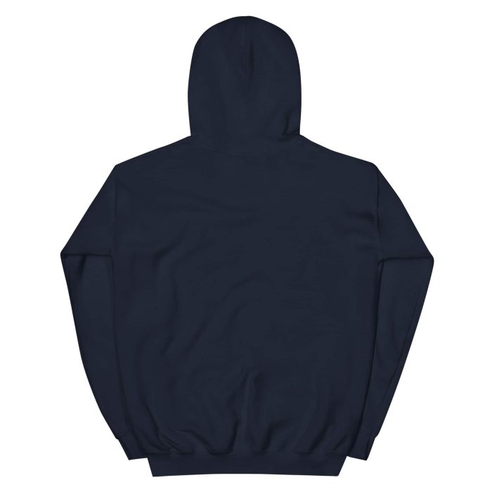 unisex-heavy-blend-hoodie-navy-back-6976b1331d1cb.jpg GARY TAXALI "STICK UP" UNISEX HOODIE - artist designed clothing by Gary Taxali