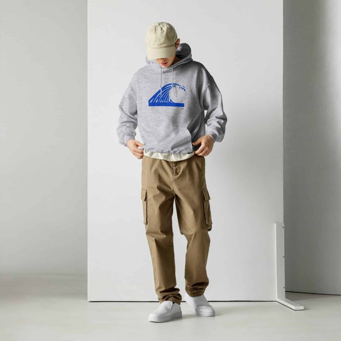 unisex-heavy-blend-hoodie-sport-grey-front-66df54a828fd4.jpg Gary Taxali “Kamala Wave” Unisex Hoodie - Light Colours - art fashion by Canadian artist Gary Taxali