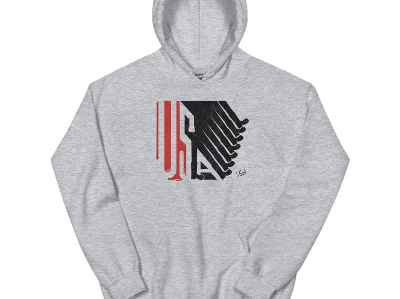 GARY TAXALI "ALL LOUD ON THE WESTERN FRONT" Unisex Hoodie