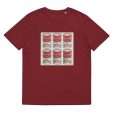 unisex-organic-cotton-t-shirt-burgundy-front-62f2f169e3c4c.jpg