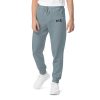 Gary Taxali "Bye" on unisex pigment-dyed sweatpants - artist designed clothing by Gary Taxali