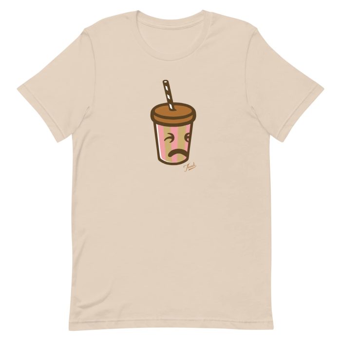 "Soft Drink" Unisex Gary Taxali t-shirt - artist designed clothing by Gary Taxali