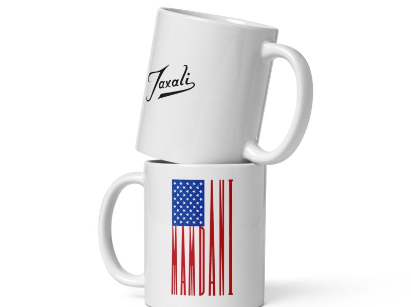 GARY TAXALI "MAMDANI FLAG" MUG