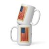 "Kamala Mug" white glossy mug - art gift by Canadian artist Gary Taxali