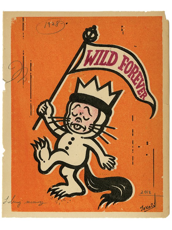 wildforevershop2 "Wild Forever" Limited Edition Giclée Print - fine art print by Canadian artist Gary Taxali