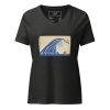 “Gary Taxali “Kamala Wave” Women’s relaxed v-neck t-shirt - art fashion by Gary Taxali
