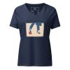 Gary Taxali "Kamala 2024" Women's relaxed v-neck t-shirt - pop art apparel by Gary Taxali