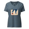 Gary Taxali "Kamala 2024" Women's relaxed v-neck t-shirt - pop art apparel by Gary Taxali
