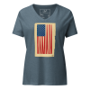 “Gary Taxali “Kamala Flag” Women’s relaxed v-neck t-shirt - pop art apparel by Gary Taxali